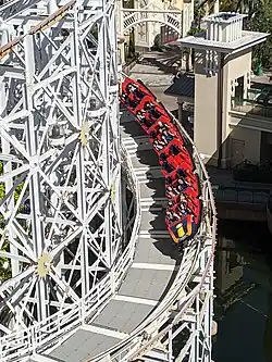 Incredicoaster à Disney California Adventure