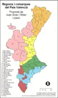 Proposition de Joan Soler i Riber en 1970.