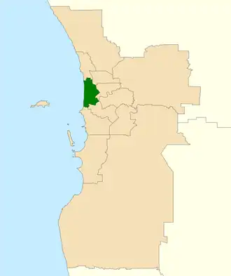 Carte de la circonscription.