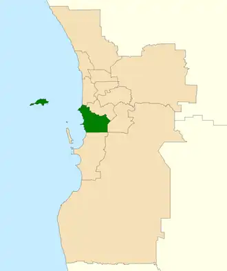 Carte de la circonscription.