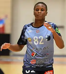 Djénéba Touré avec Chambray en 2020.