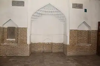 Mihrab de la mosquée Djouma.