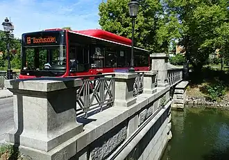 Bus 69 sur le pont