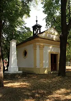 Chapelle à Vodní Újezd.