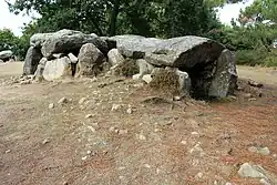 L'un des dolmens de Lann-Mané-Bras.