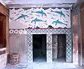 Knossos, mural reconstitué actuellement