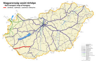 Image illustrative de l’article Ligne de Dombóvár à Gyékényes
