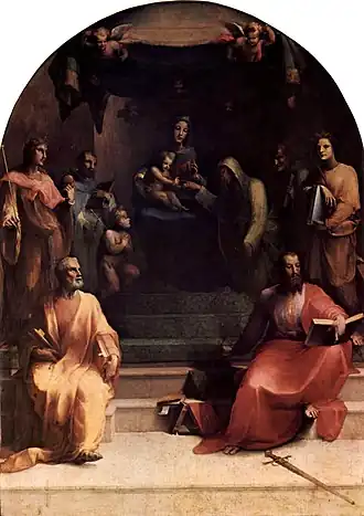 Mariage de Ste Catherine, Collection Chigi-Saracini]