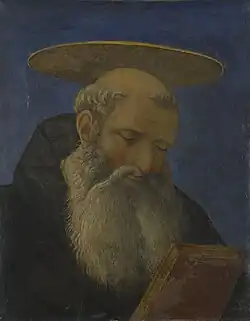 Saint avec barbe
