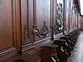 Stalles de chorale (XVIIe&nbsp;siècle).