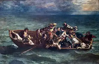 La Barque de don Juan d’Eugène Delacroix