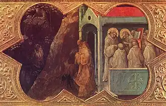 Pénitence de saint Benoît.