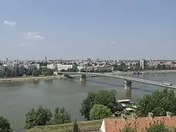Photo du Danube à Novi Sad.