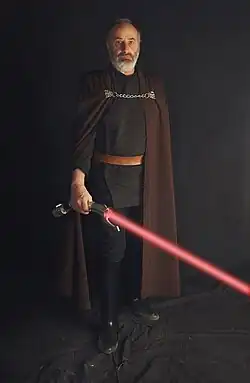 Cosplay du comte Dooku.