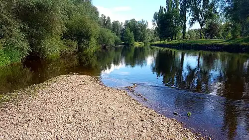 La Dore prise sur le site d'Iloa en 2017.