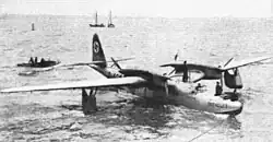 Le Seeadler ancré à son port d'attache (avant guerre).