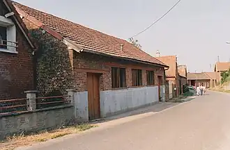 La salle communale avant travaux.