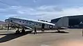 Un Douglas DC-3 de la compagnie Chalair a l’aéroport de Perpignan en septembre 2023