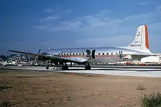 DC-7B d'American Airlines.
