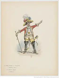 Costume de Boum pour La Grande-Duchesse de Gérolstein de Jacques Offenbach (1867)