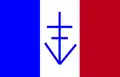 Drapeau non officiel de la France libre.