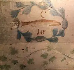 Drapeau des patriotes de Saint-Eustache, 1837 (détail photo)