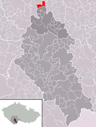 Localisation de Dražíč