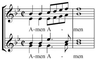 Image illustrative de l’article Amen de Dresde