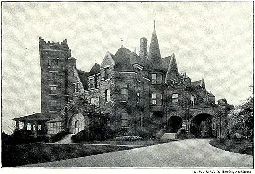 « Druim Moir » (Henry H. Houston Mansion), Chestnut Hill, Philadelphie, (1885–86).