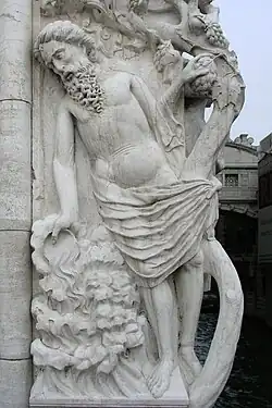 Noé ivre, palais des Doges, Venise.