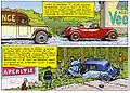 Extrait d'une bande dessinée sur la Traction.