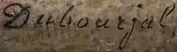 signature de Savinien-Edme Dubourjal