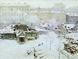 Premières neiges, 1910.