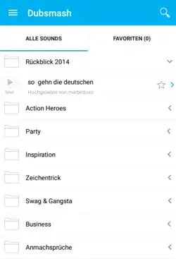 Description de l'image Dubsmash-Android.png.