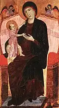 Duccio di Buoninsegna, Madone Gualino, v. 1285.