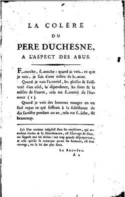 Un devancier du Père Duchesne en 1789.