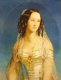 Portrait de la princesse Zénaïde Youssoupov,  1840, Galerie Tretiakov, Moscou.