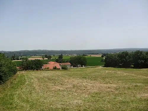 Point de vue depuis le village.