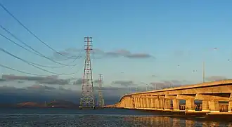 Vue du pont de Dumbarton.