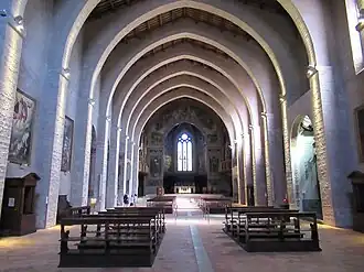 L'intérieur de la cathédrale.