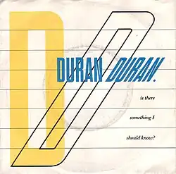 Description de l'image Duran duran-is there something i should know.jpg.