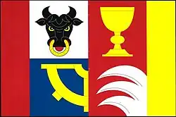 Drapeau de Dvakačovice