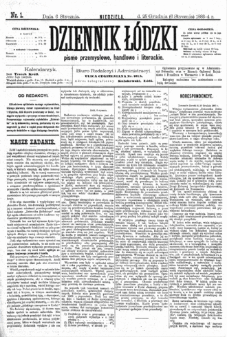 Image illustrative de l’article Dziennik Łódzki