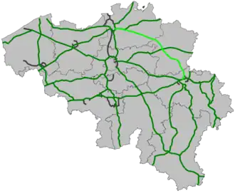 Itinéraire de la route européenne 313
