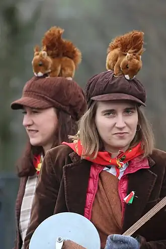 Deux xorrotxak à Pagolle en 2023.