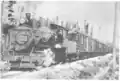 Locomotive No 1, avec rouage 4-6-0, tirant 12 wagons.