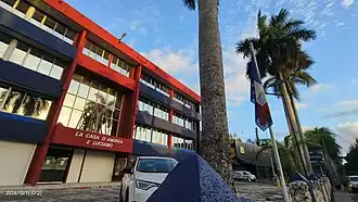 Vue de la mission diplomatique