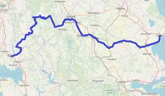 Image illustrative de l’article Route nationale 30 (Grèce)