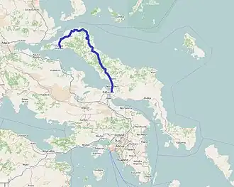 Image illustrative de l’article Route nationale 77 (Grèce)