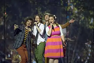 Aarzemnieki à Copenhague (2014)